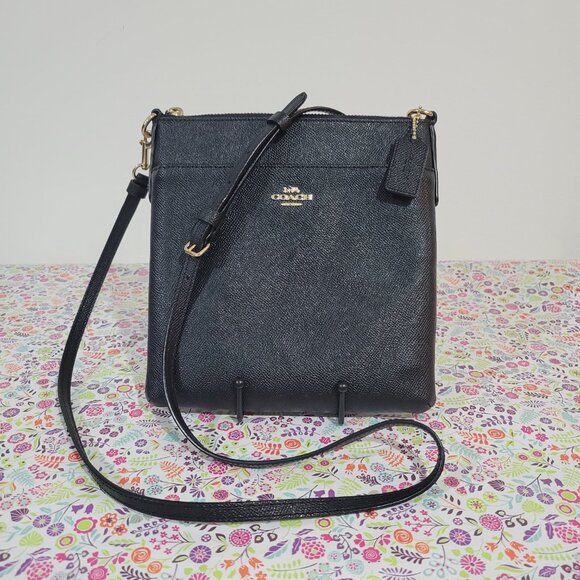 COACH LEATHER CROSS BODY PURSE - Picture 2 of 11